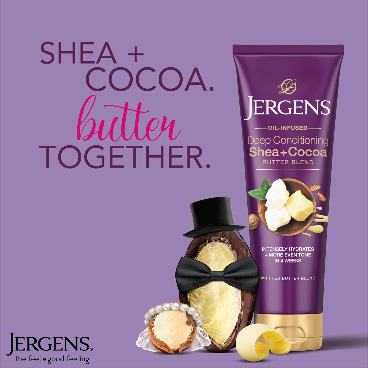 Jergens Deep Hydrating Shea & Cocoa Lotion, 8.5 oz