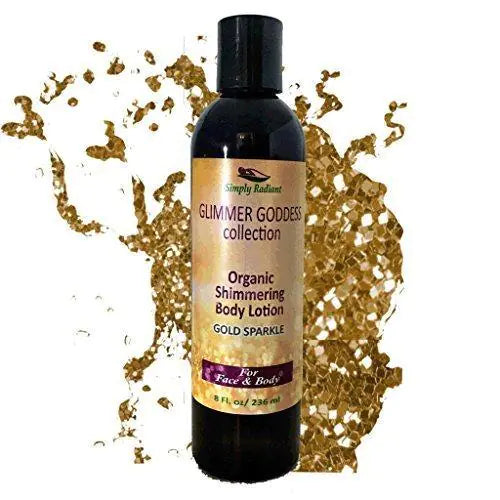 Golden Radiance Organic Shimmer Lotion 8oz