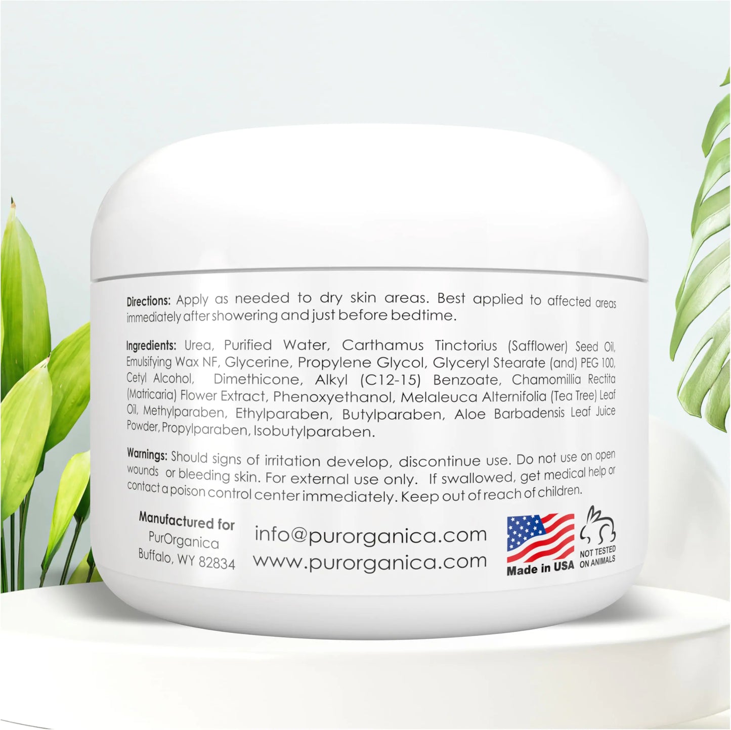 Urea 40% Hydrating Cream USA – Tough Skin & Callus Remover