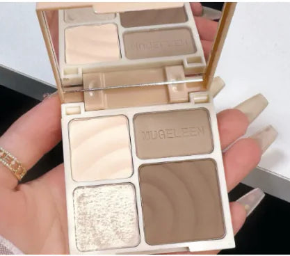 Highlight Contouring All-in-one Plate Matte Brighten Shadow Brighten Schoolgirl