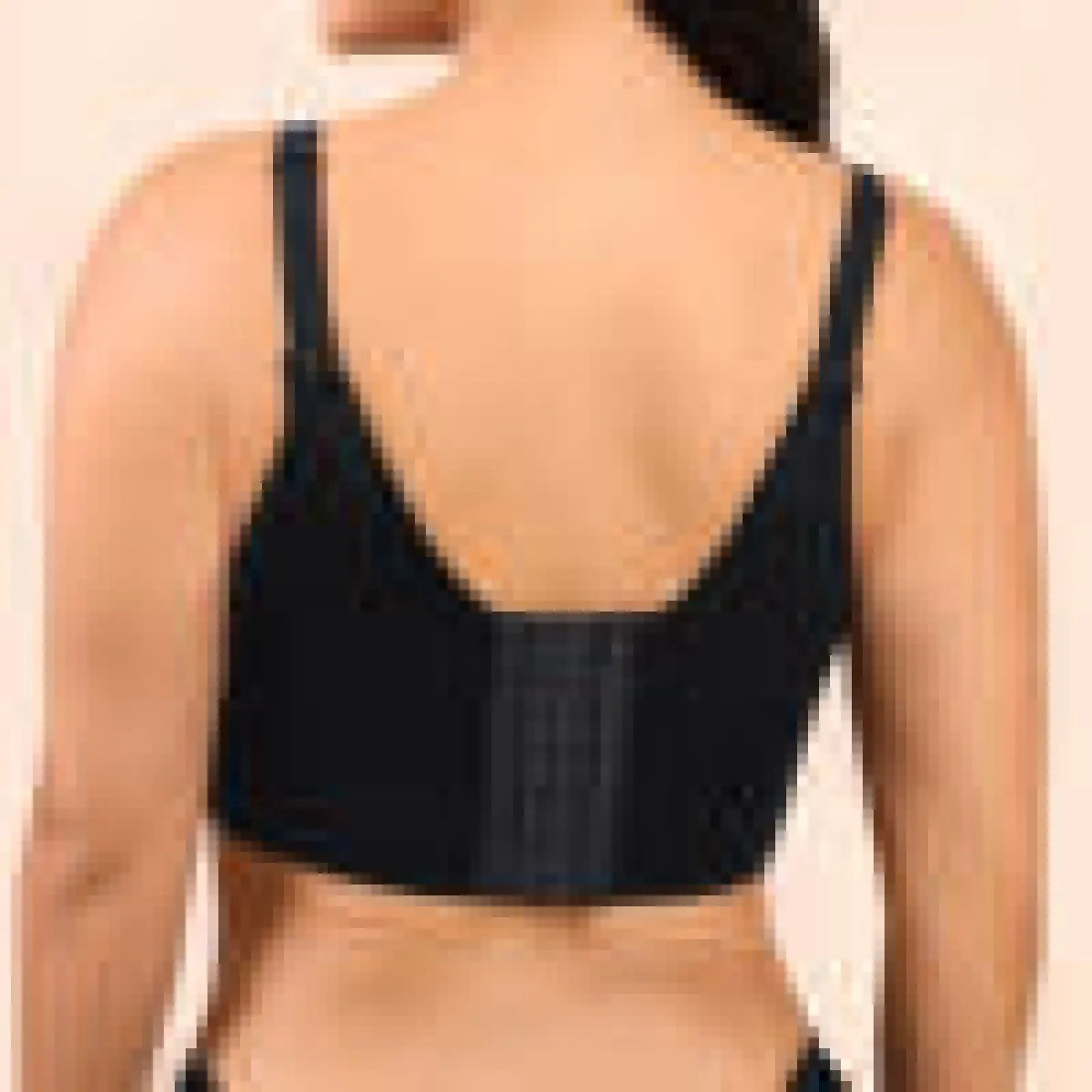 Glossy Lift Support Bra with Steel Ring