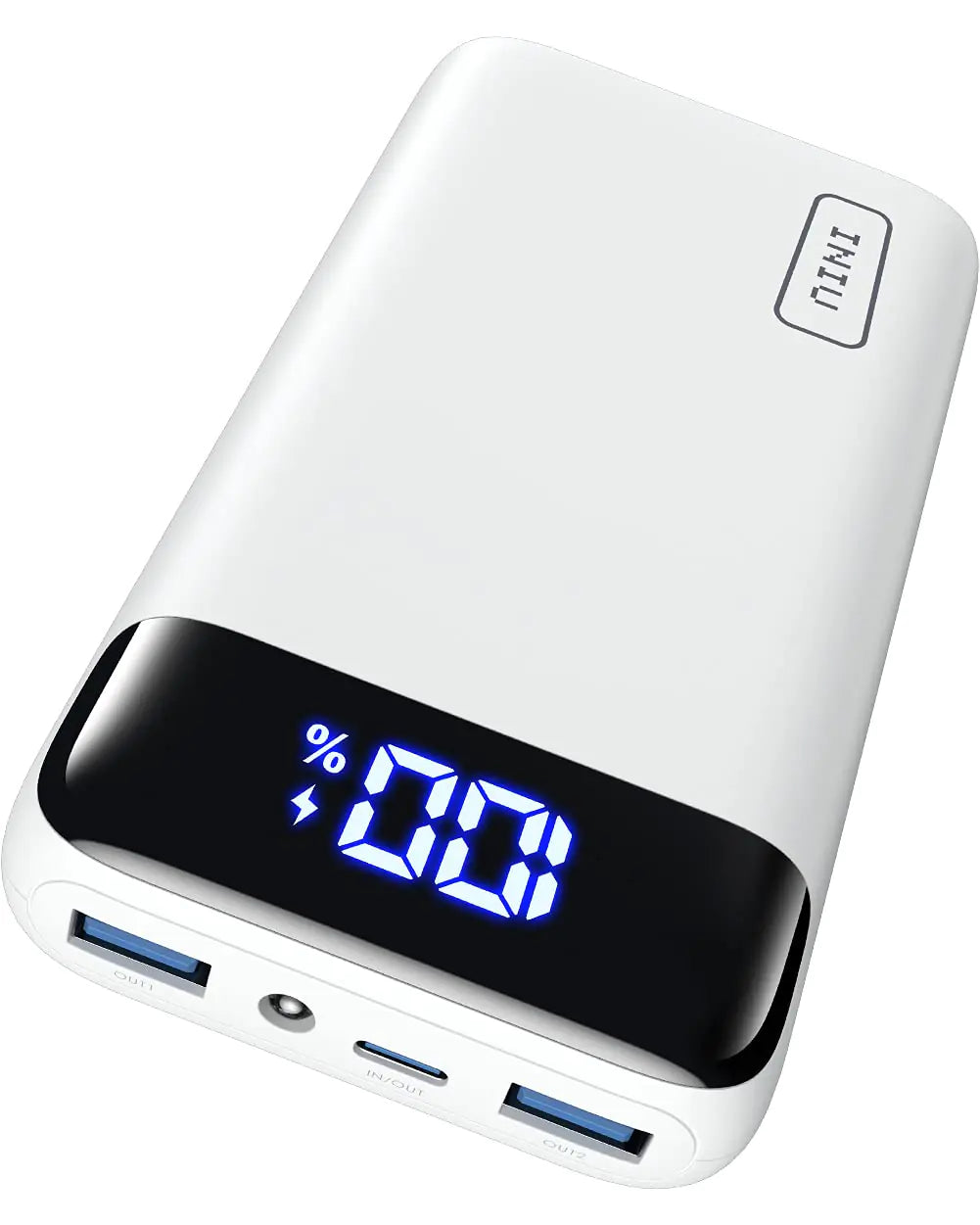 INIU Fast Charge Portable Power Bank 20000mAh, 22.5W PD3.0 QC4.0, LED