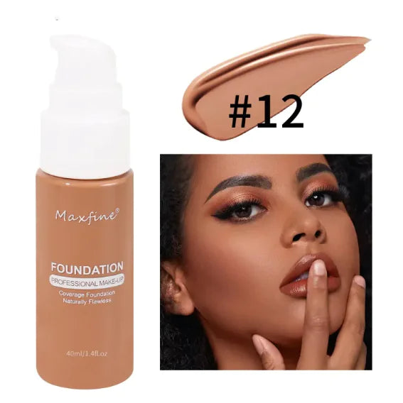 12-Shade Full Coverage Foundation