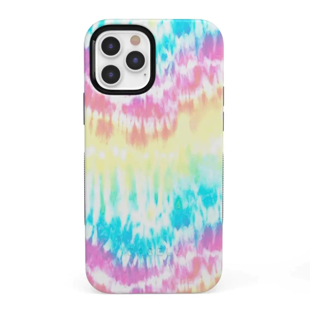 Rainbow Marble iPhone 12/12 Pro Case | Pastel Protection