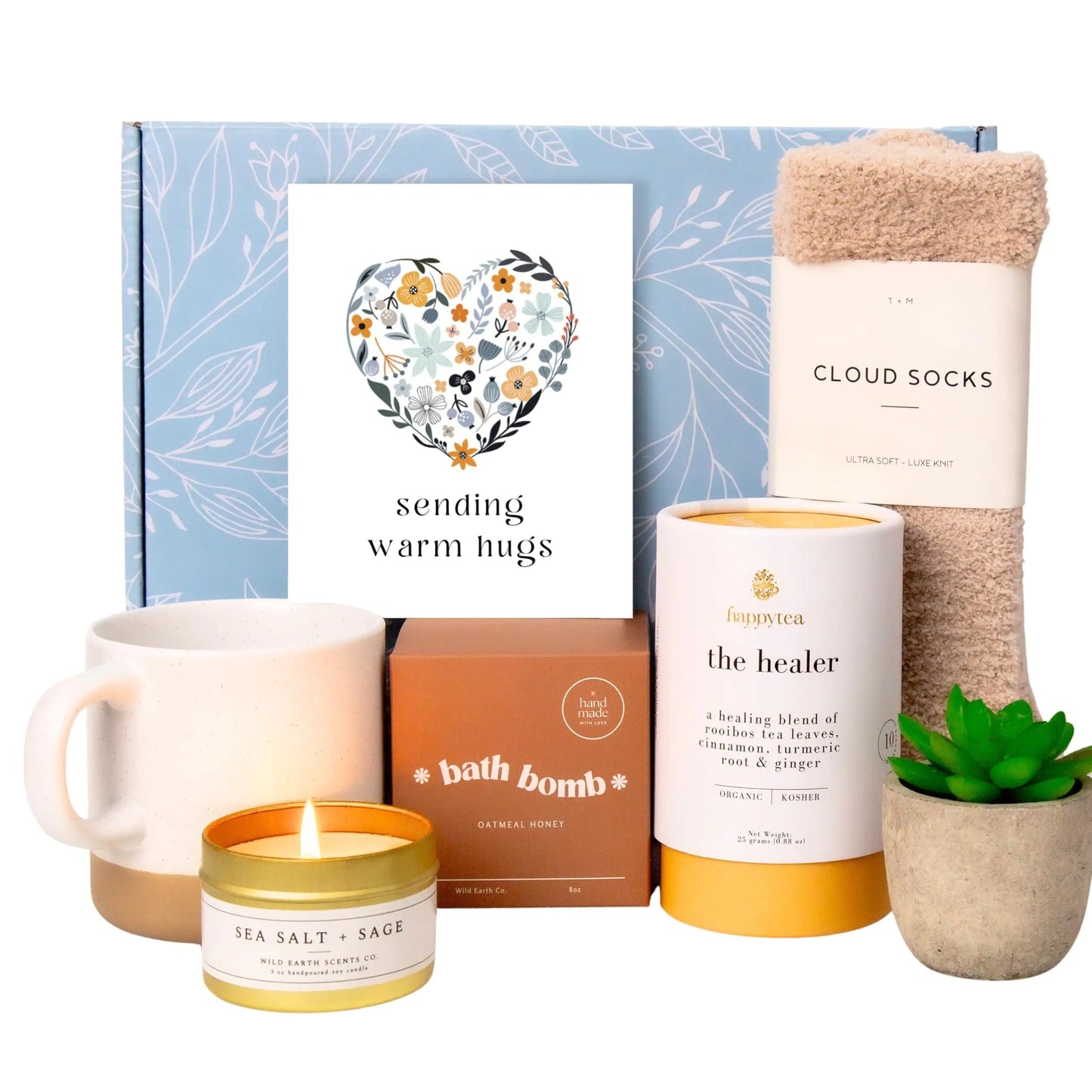 Comfort Care Package for Women with Organic Bath Essentials