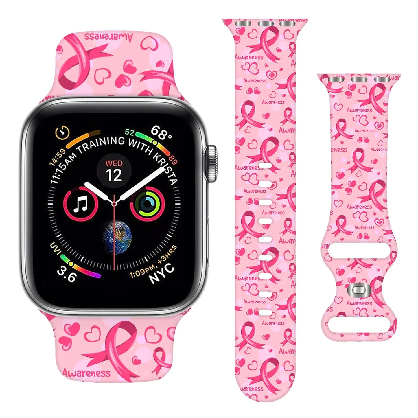 Adjustable Silicone Sport Band for Apple Watch