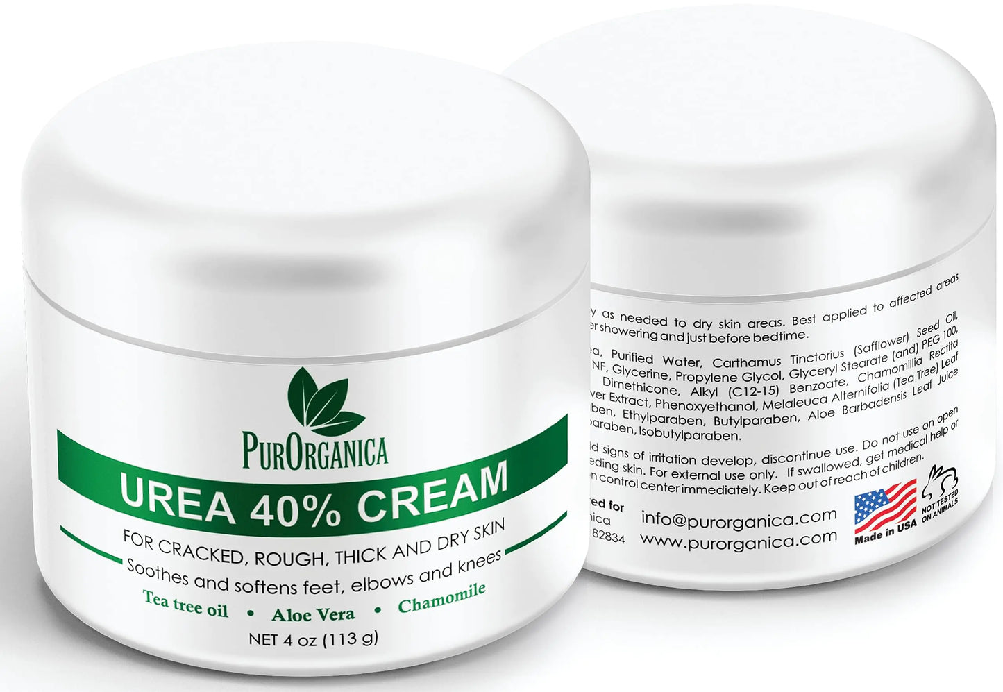 Urea 40% Hydrating Cream USA – Tough Skin & Callus Remover