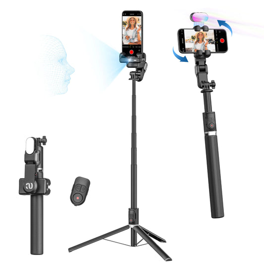 360° Auto Face Tracking Tripod with Stand and Remote for Phones