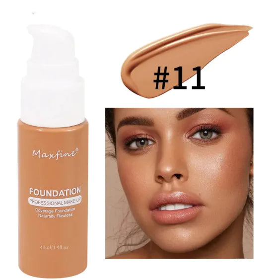 12-Shade Full Coverage Foundation