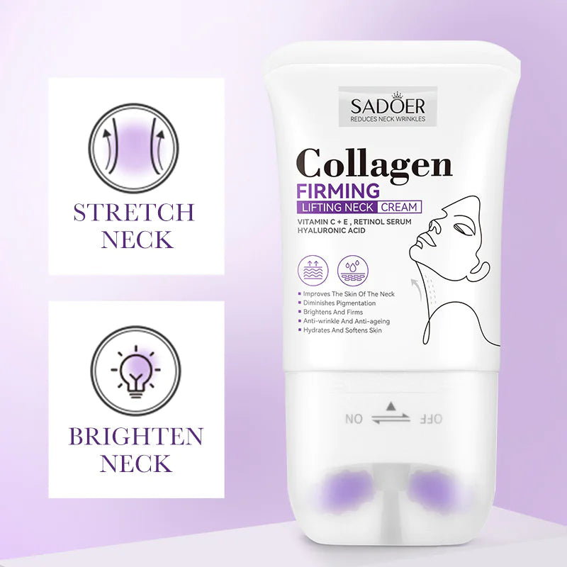 Neck Firming Collagen Roller Cream