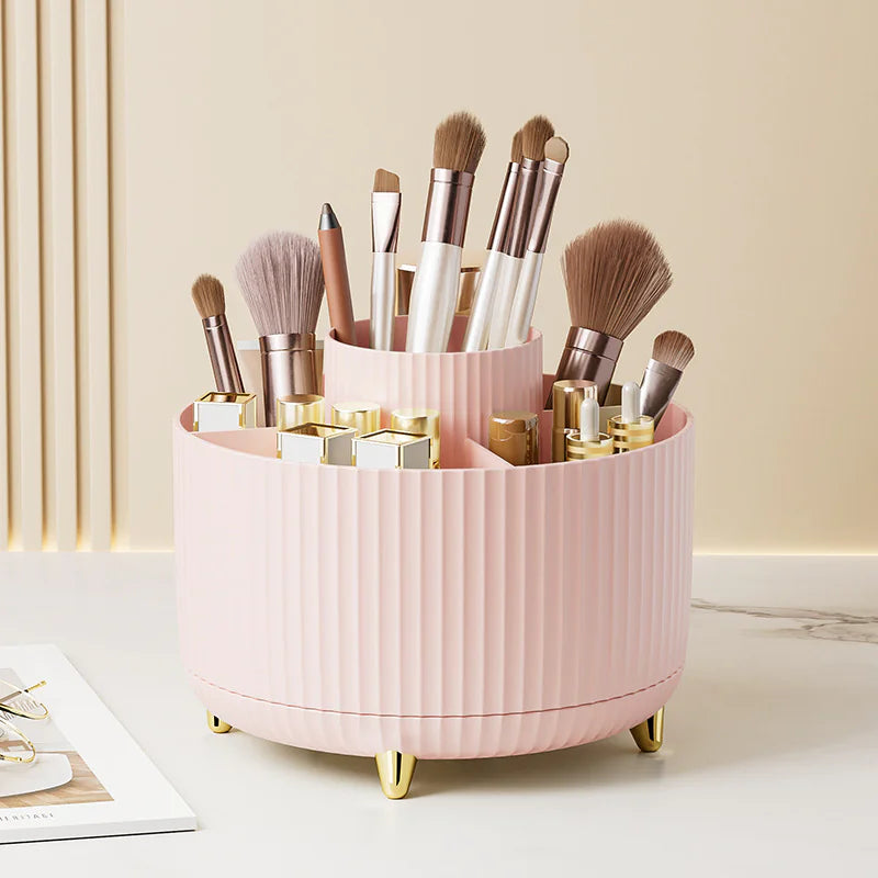 Swivel Top Cosmetic Brush Holder