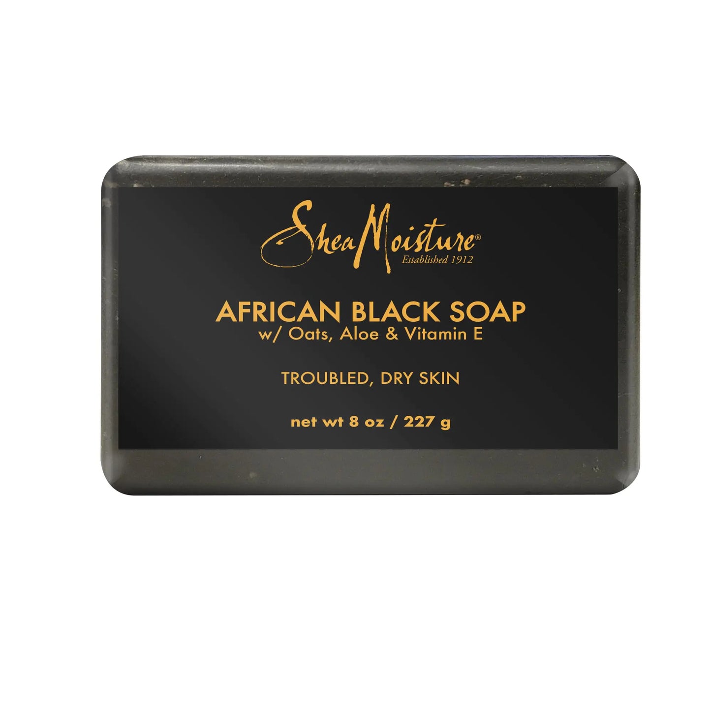 SheaMoisture African Black Soap 8 oz with Shea Butter