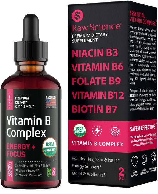 Essential B Complex Vitamin Drops 2oz